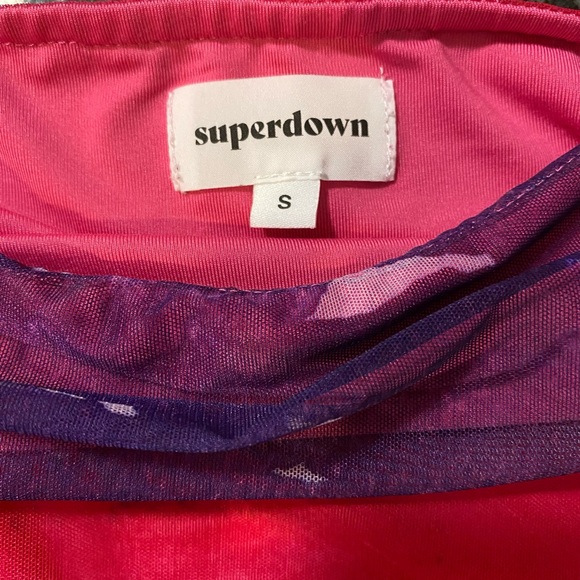 SUPERDOWN Pink Cami Top - Picture 4 of 4
